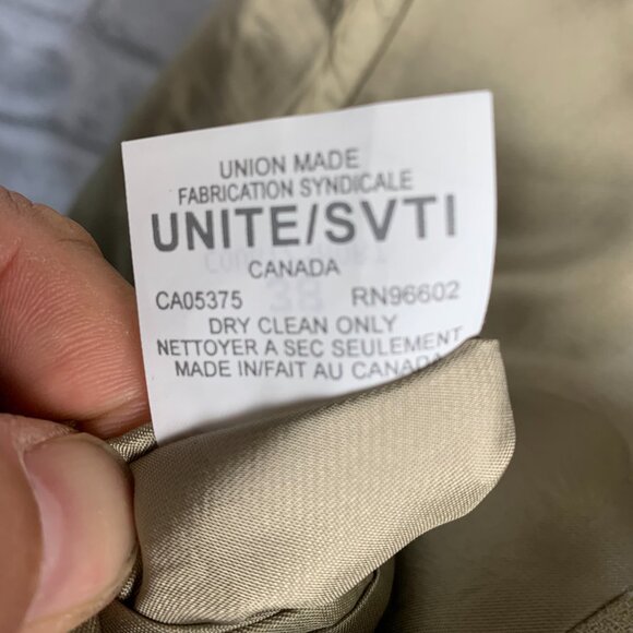 Vintage 90s Union Made Tradizioni Wool Two Button Blazer Sport Coat - Picture 11 of 15